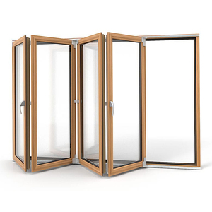 Ventanas Plegables de Vidrio Templado de Color Madera con Certificación AS y Estándar AS2208 AS1288, <span class=keywords><strong>Precio</strong></span> - Product Image 2