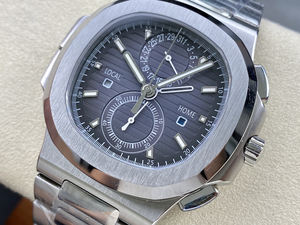 Montre mécanique de luxe pour homme, design élégant avec affichage de la date et bracelet en acier inoxydable - Product Image 3