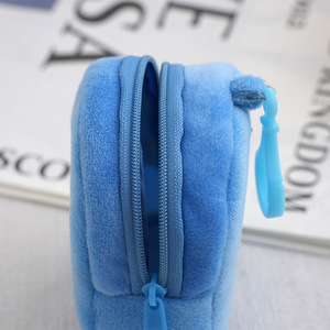 En gros, petits sacs d'école mignons couleur bonbon, porte-cartes d'identité, porte-clés pendentifs en peluche colorés pour femmes, porte-monnaie, portefeuilles pour filles - Product Image 2