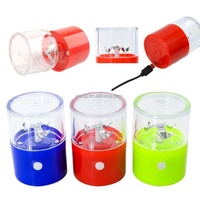 Broyeur à herbes en plastique écologique Lovisle Tech avec logo personnalisé, réservoir de stockage et bocaux, design multifonctionnel, capacité 0-100 ml