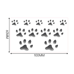 Nuovi Adesivi per Tatuaggi Temporanei a Forma di Zampa di Gatto, Resistenti all'Acqua, Non Riflettenti, con Stampe Carine e Divertenti - Product Image 6