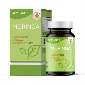 Suplemen Herbal Wrightlife untuk Meningkatkan Kepadatan Tulang & Pertumbuhan Rambut dengan <span class=keywords><strong>Moringa</strong></span> 60 Kapsul/Botol 2 Kapsul Sehari untuk Dewasa - Product Image 4