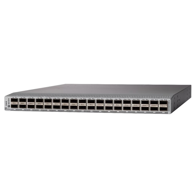 Used N9K-C9336C-FX2 Switches 36 40/100 Gbps Ports Ethernet Gigabit Network Switch N9K-C9336C-FX2