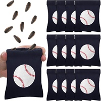 Tas Kanvas Mewah untuk Bola Bisbol, Tas Hadiah, Dompet Koin, untuk Pemain Tim Bisbol, Souvenir Pesta, Dompet Tekan, dan Tas Dompet