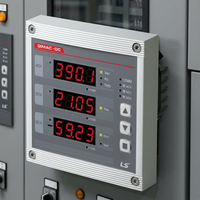 Compteur de puissance numérique CC LS ELECTRIC GIMAC-DC Modbus RTU haute précision pour panneaux solaires photovoltaïques et stockage d'énergie, certifié CE, stock usine
