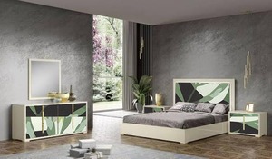 Oferta Especial: Juego de Muebles de Madera para Dormitorio, Armarios de Almacenamiento, Camas Dobles King y Queen Size - Product Image 3