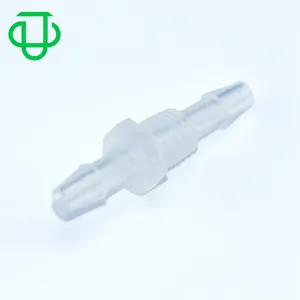 JU plastique 1/8 pouce 3.2mm connecteur de Tube barbelé 1/4-28UNF filetage montage sur panneau cloison fileté raccord de tuyau