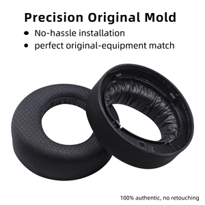 Coussinets en tissu maillé pour <span class=keywords><strong>Sony</strong></span> PlayStation 5 Pulse <span class=keywords><strong>PS5</strong></span> <span class=keywords><strong>Casque</strong></span> <span class=keywords><strong>sans</strong></span> <span class=keywords><strong>fil</strong></span> 3D Accessoire de remplacement en mousse à isolation phonique - Product Image 4