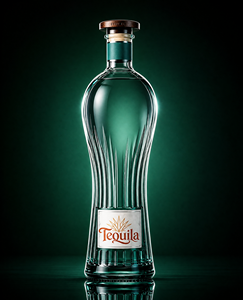 Bouteilles en verre transparentes vides de 100 ml, 200 ml, 375 ml, 500 ml, 750 ml, 1 L avec bouchon, bouteilles pour spiritueux, vodka, gin, <span class=keywords><strong>rhum</strong></span>, tequila, whisky - Product Image 2
