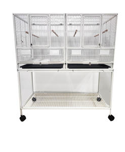 Grande Cage <span class=keywords><strong>Volière</strong></span> Modulable en Métal sur Mesure pour Élevage d'Oiseaux, Perroquets, Perruches et Canaris - Product Image 5