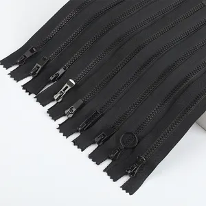 Застежка-молния, швейные товары, индивидуальная застежка-молния из смолы #3, мульти-ползунки, пластиковые длинные молнии для сумок