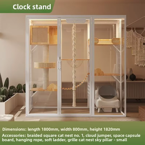 Casa para Gatos Rhapsody de Madera, Diseño Musical con Sonidos Cadenciales de Varios Niveles - Product Image 2