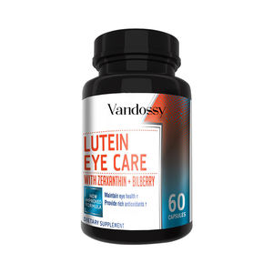 Cápsulas para la Salud Ocular Healthife con <span class=keywords><strong>Zinc</strong></span>, Cobre, Zeaxantina y Arándano para el Alivio de la Sequedad Ocular en Adultos, No Recomendado para Mujeres Embarazadas, 60 Cápsulas - Product Image 1