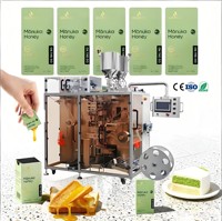 Machine d'emballage automatique multifonctionnelle pour pommade bactériostatique au pétrolatum hydratante pour la peau, avec remplissage et scellage de sachets