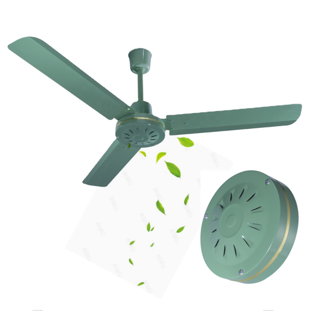 New Model  56inch AC Electric 220V 240V Industrial Ceiling Fan with 3 Metal Blade with 5 Speed Regulator Double Ball Bearing