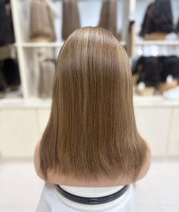 Cheveux chinois vierges en gros, cheveux humains HD pour perruques Lace Front, bonnet transparent respirant, grandes/petites tailles, aspect naturel - Product Image 4