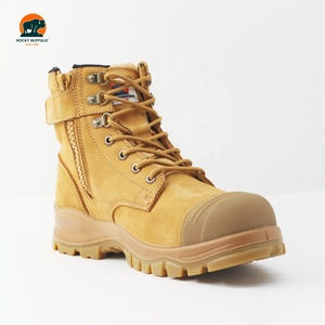 Chaussures de sécurité Rocky <span class=keywords><strong>Buffalo</strong></span> en cuir nubuck résistant à l'usure, à coupe moyenne, à lacets, bottes tactiques, semelle extérieure en PU et TPU injecté - Product Image 1