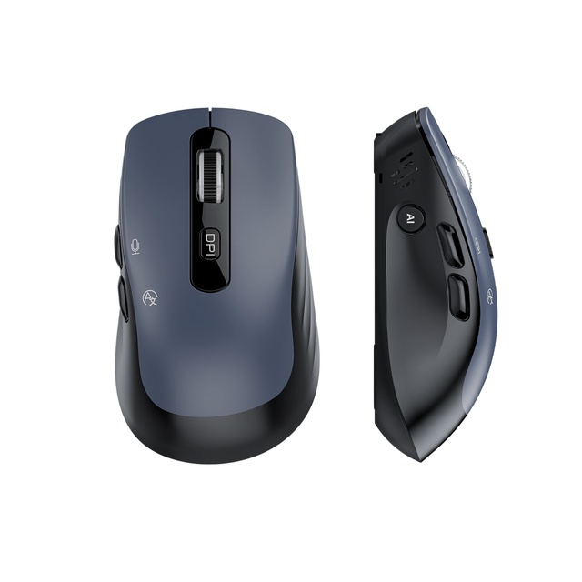 OVER SEA Overseas Edition AI Voice Mouse Ergonomic Office Writing and Painting Automatic Translation Dual-mode Mouse