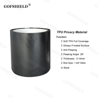 GOFSHIELD Vente en gros d'usine Film protecteur d'écran en TPU hydrogel Machine de découpe Matière première en feuille Rouleau de matériau hydrogel pour la confidentialité