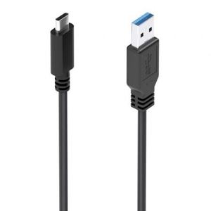 Cable USB 3.1 Tipo-C Macho a Macho, 10 Gbps, 2m, Negro - Ideal para Transferencia Rápida de Datos y Carga de Dispositivos. - Product Image 1