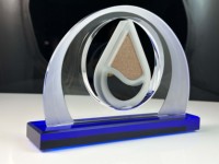 Trophées personnalisés Compagnie pétrolière Cadeaux promotionnels Trophée de grande taille