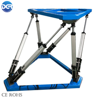 Nouveauté faible bruit 4000n charge 6dof Stewart jeu volant Simulation plate-forme système analogique bricolage voitures de course