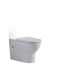 WC mural en céramique JMXOVV 6004, cuvette à chasse arrière à siphon, à poser au sol - Product Image 4
