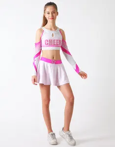 Wholesale Leotard And Skirt High Quality Cheerleading Uniform Sublimated Custom All Star Cheerleading Uniforms