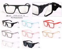 Lunettes de soleil de sécurité Lmamba 3616 personnalisables de haute qualité avec montures TR90, conformes à la norme ANSI Z87.1, verres photochromiques, logo personnalisé