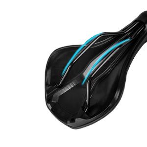 Sillín de <span class=keywords><strong>bicicleta</strong></span> de PU para hombre y <span class=keywords><strong>mujer</strong></span>, diseño de arco de amortiguador para <span class=keywords><strong>bicicleta</strong></span> de montaña - Product Image 3