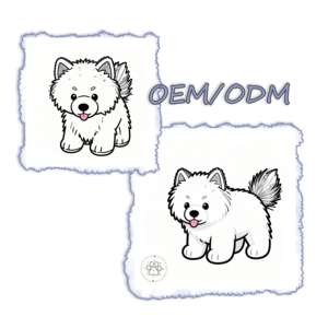 Peluche ours en peluche douce <span class=keywords><strong>et</strong></span> moelleuse à motif <span class=keywords><strong>flocon</strong></span> de neige avec adorable pompon - Product Image 4