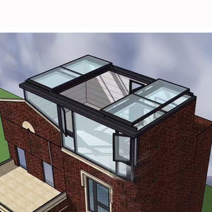 Claraboya Grande con Apertura Automática, Diseño <span class=keywords><strong>Japonés</strong></span>, de Aleación de Aluminio, con Malla Protectora Contra Insectos, para Sótano, Hogar o Bar - Product Image 5