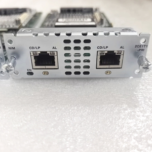 En stock NIM-2CE1T1-PRI= Modules 2 ports <span class=keywords><strong>Trunk</strong></span> Voice/Channelized Data T1/E1 Module pour routeur série ISR4000 UTILISÉ - Product Image 3