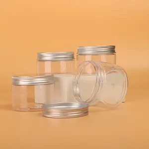 120 Gram 140 Ml 100ml 8oz 120g Large 150ml Container Jars 150 Ml Skincare Plastic Cosmetic Jar Multiple Sizes With Lids