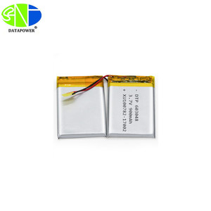 603048แบตเตอรี่ลิเธียมไอออน900mAh 3.7V แบบชาร์จไฟได้ปรับแต่งได้ - Product Image 2