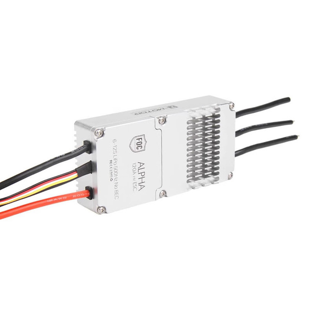 ALPHA 120A 12S Metal Electric Brushless Speed Controller IP67 Waterproof CE Certified Professional RC Multicopter Drone Drones