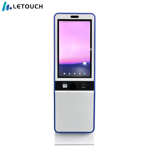 à commande automatique pour PC à écran tactile debout de 32 pouces, Kiosque interactif d'imprimante Android POS en libre-<span class=keywords><strong>service</strong></span> - Product Image 1