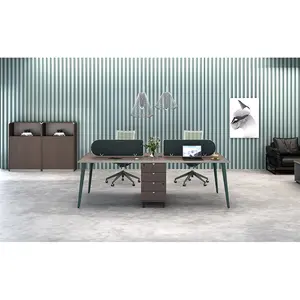 Manufacturer Modern Work Desk Executive Office Furniture Workstation Table Modular Workstation Office Desk Wood China