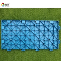 Revêtement de sol extérieur en plastique PP Getian pour événements sur gazon, trous de drainage robustes, sol multi-usages, 5 ans