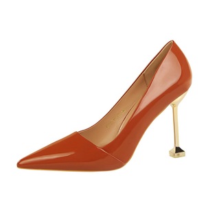 1716-5 di Modo semplice OL professionale di alta <span class=keywords><strong>tacco</strong></span> <span class=keywords><strong>scarpe</strong></span> <span class=keywords><strong>con</strong></span> i tacchi alti della pelle verniciata delle donne sexy sottile singoli pattini - Product Image 1