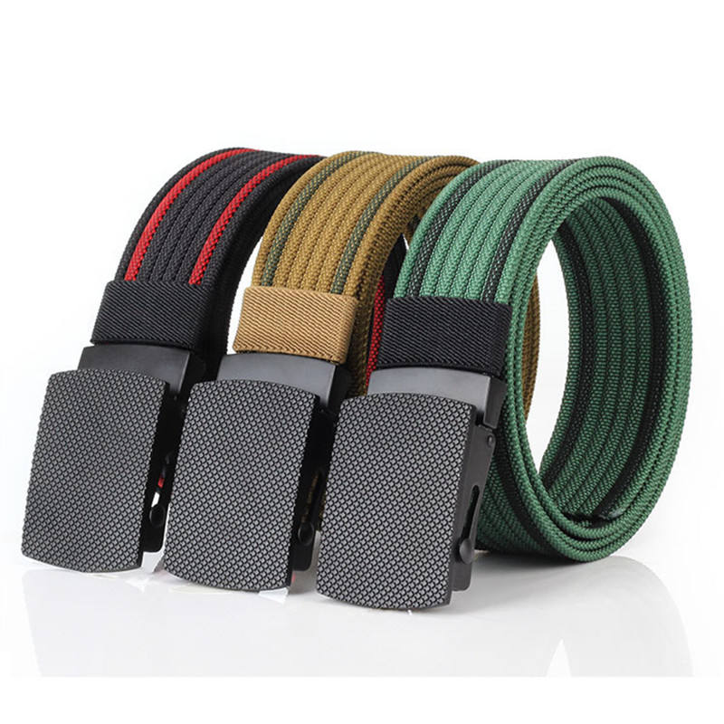 Shop Our New Nylon Belt Scroll Buckle Belts for Men