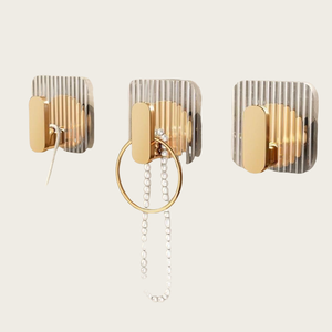 New <b>Plastic</b> Self-Adhesive Wall <b>Hooks</b> for Hanging Waterproof Towel Holder and Clothing in Bathroom Home Accessories - Product Image 2
