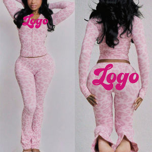 Nueva Colección Otoño 2025: Sudadera Corta Versátil y Sexy con Estampado de Letras, Manga Larga, Ajustada, Estilo Europeo Americano, para Uso Diario - Product Image 3