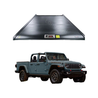 Couverture de benne rétractable électrique manuelle en aluminium Roll N Lock pour Jeep Gladiator Ranger