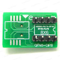 Adaptador de Programador de CI QFN8 a DIP8 para RT809H, Zócalo QFN 6*5mm DFN8 WSON8 MLF8 MLP8