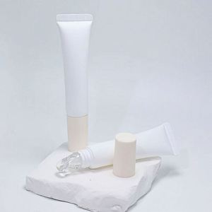 Plastic Squeeze Lip Balm Tubes Empty Soft Packaging Custom Logo Lip Oil <b>Lipgloss</b> Lip Gloss Tube Screw Cap Makeup Tools - Product Image 5