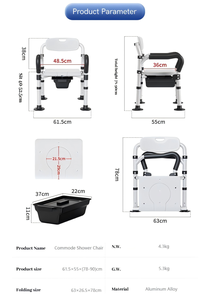 Almacenamiento de maquillaje para el hogar multiusos de 3 niveles, carrito de cocina con ruedas, organizador de mesa, estante de almacenamiento para inodoro - Product Image 6