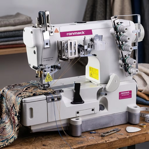 RONMACK RM-500D-022B Air Footlifter With Cutter Interlock Sewing <b>Machine</b> <b>Binding</b> High Speed - Product Image 4