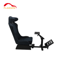 Simulador de Carreras F1, Asiento de Conducción, Soporte para Volante, Simulador de Juego de Carreras