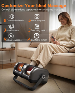 Máquina de Masaje de Pies Shiatsu N, Calor, Amasamiento Profundo, Vibración, Control de Tiempo, Alivio del Dolor por Fascitis Plantar y Neuropatía, Circulación - Product Image 2